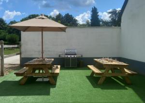 En terrasse eller udendørsområde på Horse dream