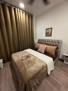 Кровать или кровати в номере Mirai Residence Kajang 2 UKM Bangi GMI