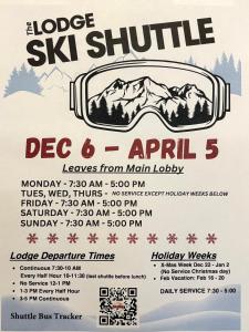 a poster for a ski show at the alpine ski shilker ski club at COZY LOON MOUNTAIN ESCAPE - Free shuttle, Pool, Hot tub, River&Mnt Views in Lincoln +47 photos