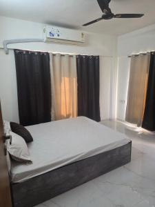 Кровать или кровати в номере Sea view villa