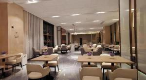 Khu vực ghế ngồi tại Lavande Hotel Wuxi East Railway Station