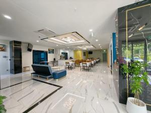 Χώρος καθιστικού στο The Answer Hotel +72 φωτογραφίες