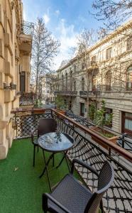 Balkón nebo terasa v ubytování Boutique Garden De Baku