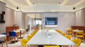 Un lugar para sentarse en GreenTree Inn Shanghai National Convention and Exhibition Center Huaxiang Road