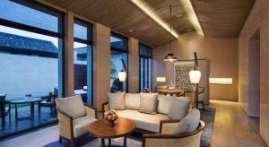 Χώρος καθιστικού στο AHN LUH Zhu Jia Jiao