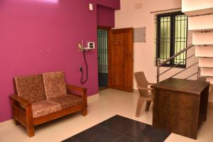 Χώρος καθιστικού στο Riverland Stayz