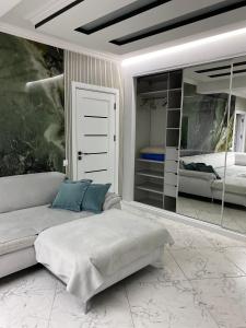 Posezení v ubytování Apartament Confortabil