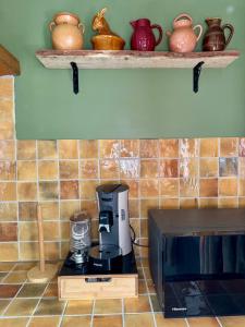 Παροχές για τσάι/καφέ στο Logement à thème médiéval avec balneo