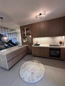 Posezení v ubytování Barcelona Apartment