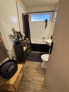 Koupelna v ubytování Barcelona Apartment + 15 fotografií