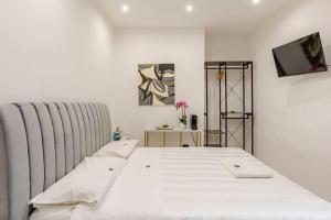 TV a/nebo společenská místnost v ubytování Marmur luxury room