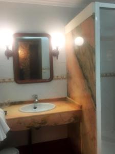 Koupelna v ubytování Casa Chole, La Portilla