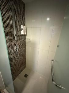 Koupelna v ubytování Am suites