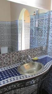 Villa La Zitoune tesisinde bir banyo