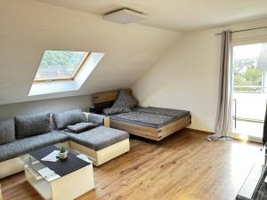 Zona d'estar a Ferienwohnung - Losheim am See