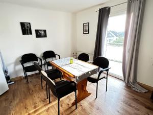 Posezení v ubytování Ferienwohnung - Losheim am See