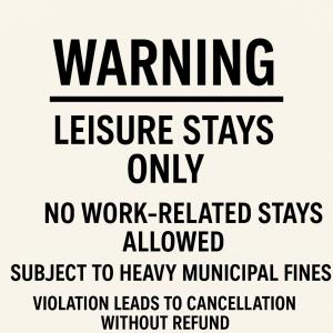 a sign that readswarning lecture stays only no work rehabilitated firesledged at Cozy cottage at park de Kniphorst in Anloo