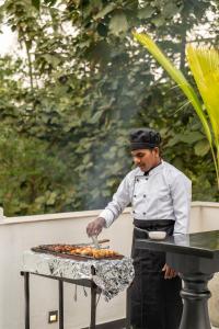 Επισκέπτες που μένουν στο Auraya Homes - Luxury 4 BHK, Private Pool, Terrace, Live Barbeque