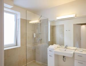 Koupelna v ubytování Apartment Nestroygasse + 21 fotografií