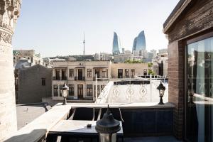 Balkón nebo terasa v ubytování West Inn Hotel & Restaurant