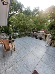 Svalir eða verönd á Taj Mahal Hotel