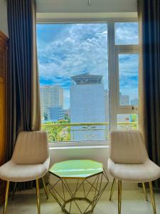 Et opholdsområde på The Diamond Hotel