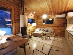 Η κουζίνα ή μικρή κουζίνα στο Syöte Cottage