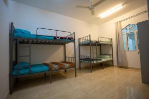 Postel nebo postele na pokoji v ubytování Mozna Hostel