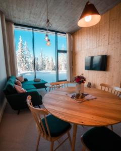 Μια τηλεόραση ή/και κέντρο ψυχαγωγίας στο Apartmány PANORAMA Bachledka