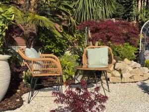 Zahrada ubytování Balancyoga Guesthouse