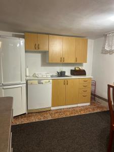 Η κουζίνα ή μικρή κουζίνα στο Apartmán u Bětky