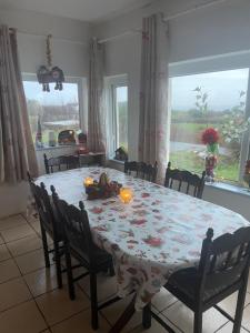 Χώρος καθιστικού στο Christmas in Connemara! Grallagh house Dog paradise