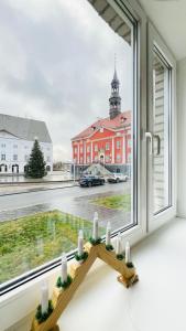 Το κτήριο όπου στεγάζεται  το διαμέρισμα