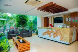 TV a/nebo společenská místnost v ubytování Hotel Hidden Palace