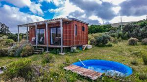 Zahrada ubytování Bungalow de campo Torero - sierras, naturaleza y relax + 22 fotografií