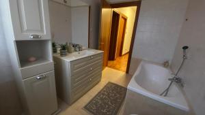 Koupelna v ubytování Casa Hellen