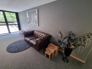 Χώρος καθιστικού στο SO Fribourg City Center with Garden !