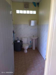 Koupelna v ubytování ไร่บริสุทธิ์