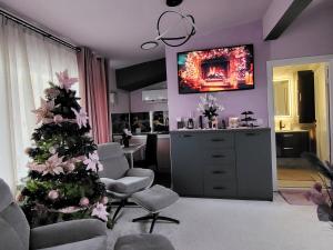 Et tv og/eller underholdning på TABATA FITNESS Apartments DEVA