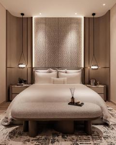 Postel nebo postele na pokoji v ubytování Hotel Hari Vilas