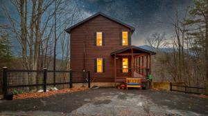 Bygningen som feriehuset ligger i