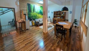 Kuchyň nebo kuchyňský kout v ubytování Isny Zentrum Studio Appartement