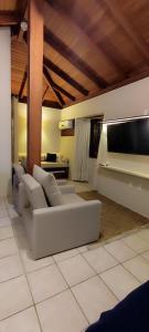 Χώρος καθιστικού στο Hotel Pousada da Lagoa