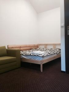 Łóżko lub łóżka w pokoju w obiekcie Agroturystyka Catranch