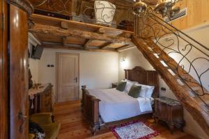 Postel nebo postele na pokoji v ubytování Agriturismo Bon Tajer