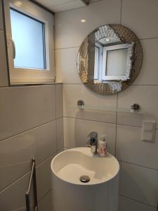 Koupelna v ubytování Ferienwohnung Sartorius + 29 fotografií