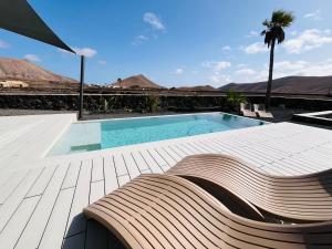 Πισίνα στο ή κοντά στο Villa la Guancha