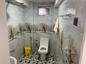 Koupelna v ubytování Turtle Residence