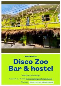Πιστοποιητικό, βραβείο, πινακίδα ή έγγραφο που προβάλλεται στο DISCO ZOO Bar & Hostel