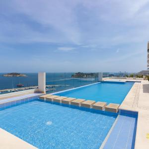 Πισίνα στο ή κοντά στο U-GO Eira: Lujo y Serenidad Frente al Mar en Santa Marta